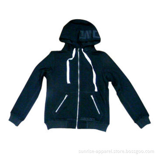 Women's Hoodie Coat, Made of 100% Cotton French Fleece